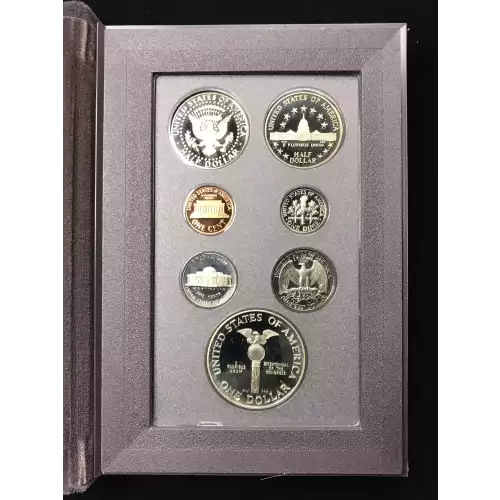 1989 Prestige Proof Set w US Mint OGP Box & COA (4)