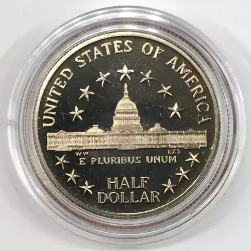 1989-S Congress Bicentennial Proof Clad Half Dollar - Coin Only (2)