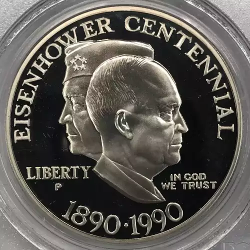 1990-P $1 Eisenhower, DCAM (3)