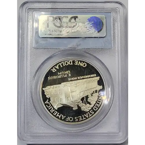 1990-P $1 Eisenhower, DCAM (4)