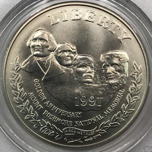 1991-P $1 Mount Rushmore (3)