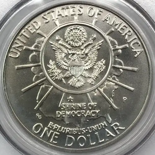 1991-P $1 Mount Rushmore (2)