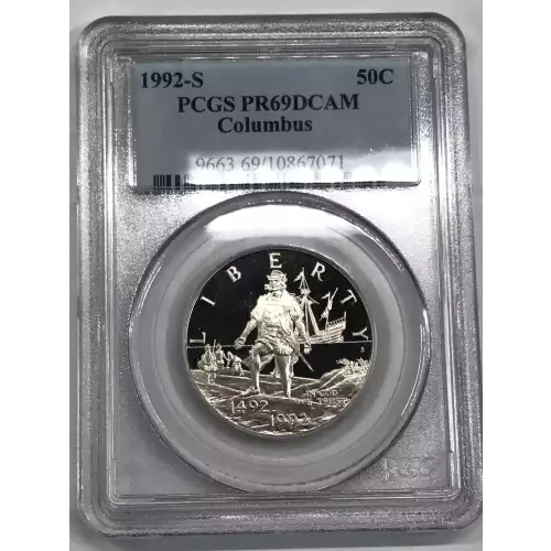 1992-S 50C Columbus, DCAM