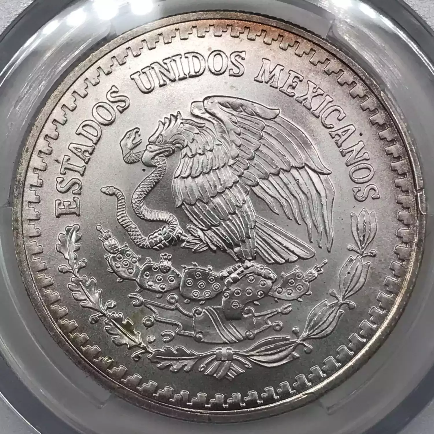 1993-Mo Mexico 1 oz Silver Libertad Onza PCGS MS-67 Libertad