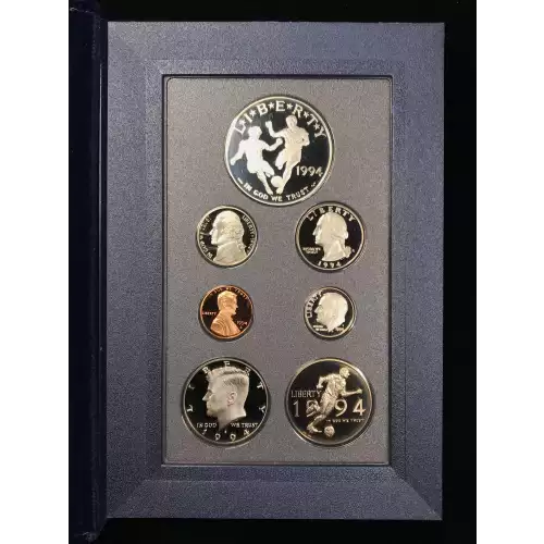 1994 Prestige Proof Set w US Mint OGP Box & COA