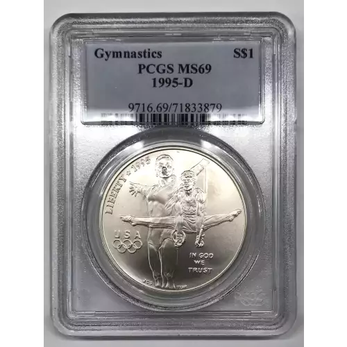 1995-D $1 Gymnastics (2)