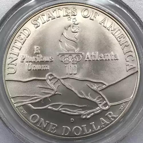 1995-D $1 Gymnastics