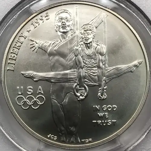 1995-D $1 Gymnastics (2)
