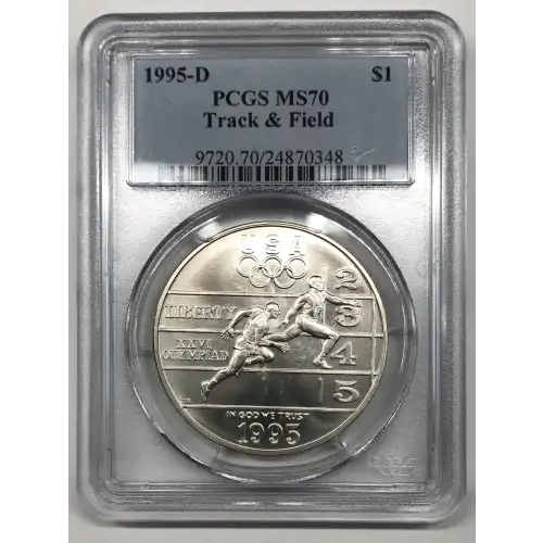 1995-D $1 Track & Field