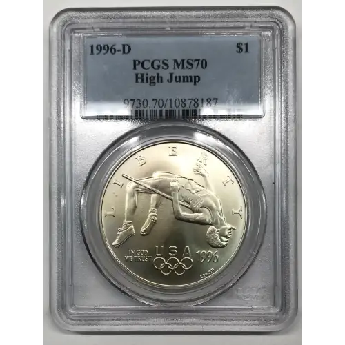 1996-D $1 High Jump