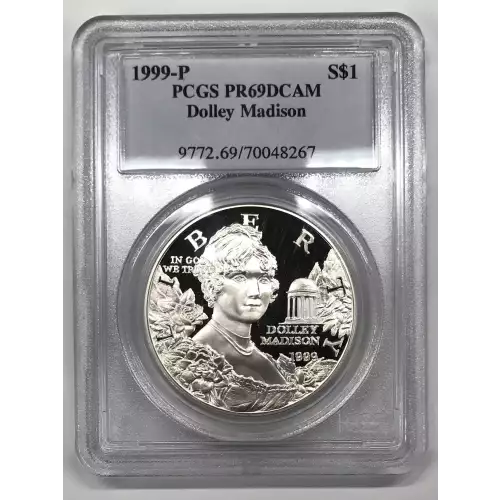 1999-P $1 Dolley Madison, DCAM