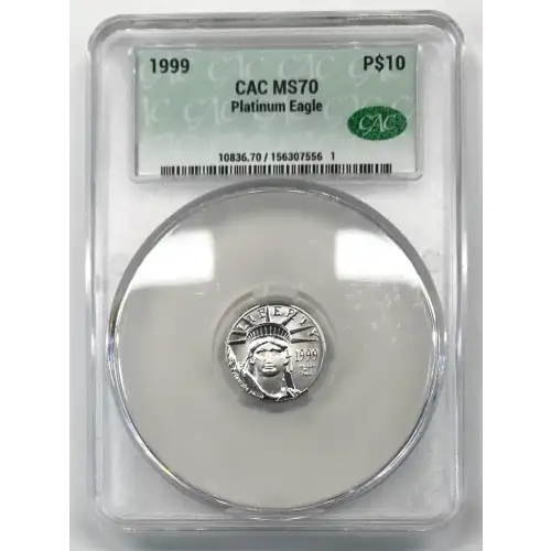 1999 Platinum Eagle P$10 (4)