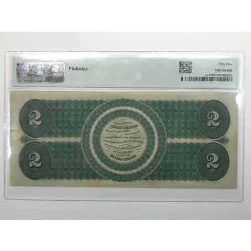$2 Series 88-171 Face plate number left of portrait Type 2; Red Seal Legal Tender Issues 41 (2)