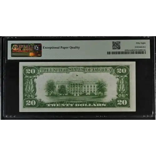 $20 1929 brown seal Small Federal Reserve Bank Notes 1870-G (3)