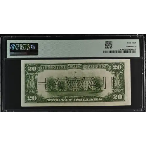 $20 1934-A brown seal Emergency Notes Issued During WW2 2305 (2)