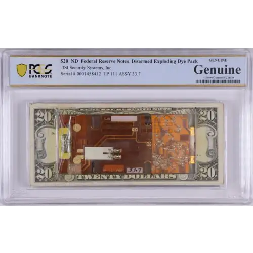 $20 1988-A. blue-Green seal. Small Size $20 Federal Reserve Notes 2076-A (2)