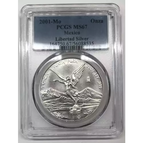 2001-Mo Onza Libertad Silver