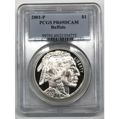 2001-P $1 Buffalo, DCAM
