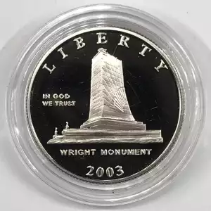 2003-P First Flight Centennial Proof Clad Half Dollar - Coin Only