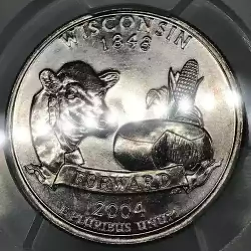 2004-D 25C Wisconsin Extra Leaf High (6)