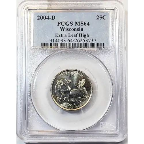 2004-D 25C Wisconsin Extra Leaf High (3)