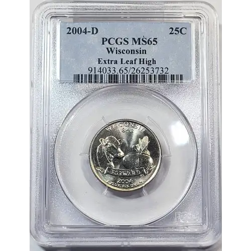 2004-D 25C Wisconsin Extra Leaf High (4)