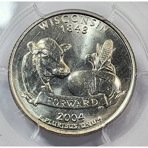 2004-D 25C Wisconsin Extra Leaf High (2)