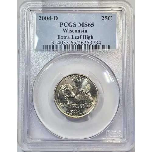 2004-D 25C Wisconsin Extra Leaf High (4)
