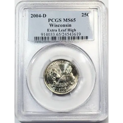 2004-D 25C Wisconsin Extra Leaf High (4)