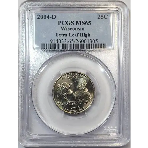 2004-D 25C Wisconsin Extra Leaf High (3)