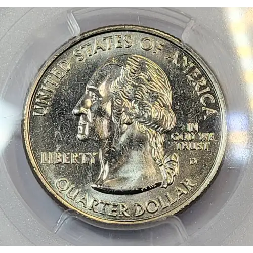 2004-D 25C Wisconsin Extra Leaf High