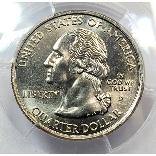 2004-D 25C Wisconsin Extra Leaf Low