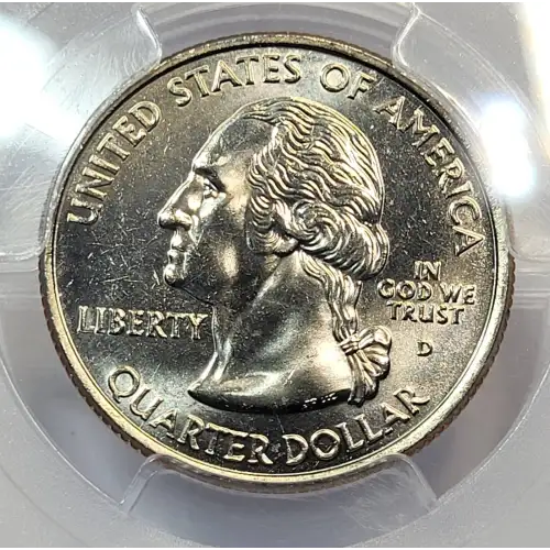 2004-D 25C Wisconsin Extra Leaf Low