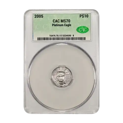 2005 Platinum Eagle P$10 (2)