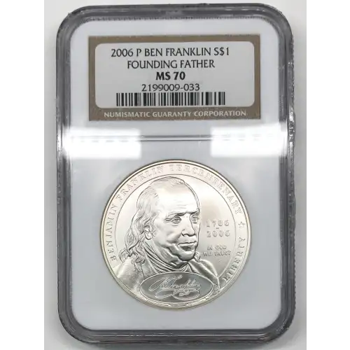 2006 BENJAMIN FRANKLIN FOUNDING FATHER