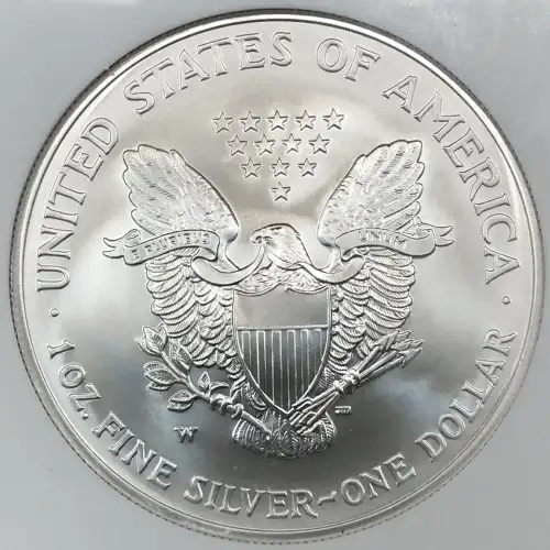 2006 W 20TH ANNIVERSARY SET BURNISHED SILVER EAGLE OFFICIAL US MINT SET (3)