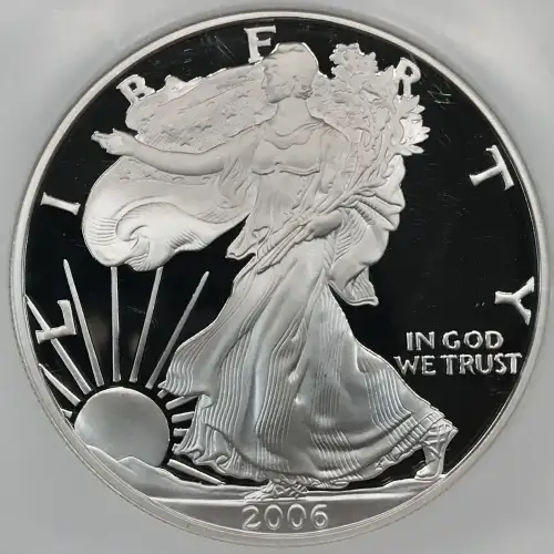 2006 W 20TH ANNIVERSARY SILVER DOLLAR SET OFFICIAL US MINT SET ULTRA CAMEO (3)