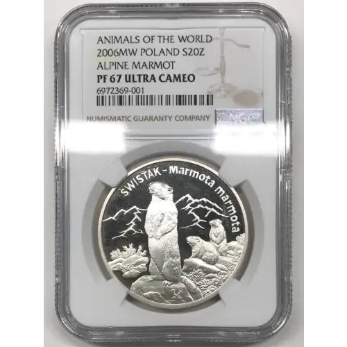 2006MW ALPINE MARMOT ANIMALS OF THE WORLD ULTRA CAMEO