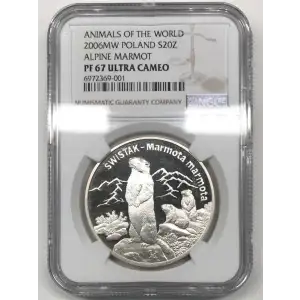 2006MW ALPINE MARMOT ANIMALS OF THE WORLD ULTRA CAMEO