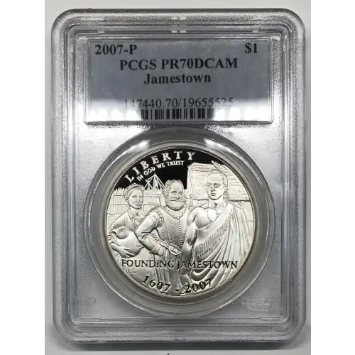 2007-P $1 Jamestown, DCAM (2)
