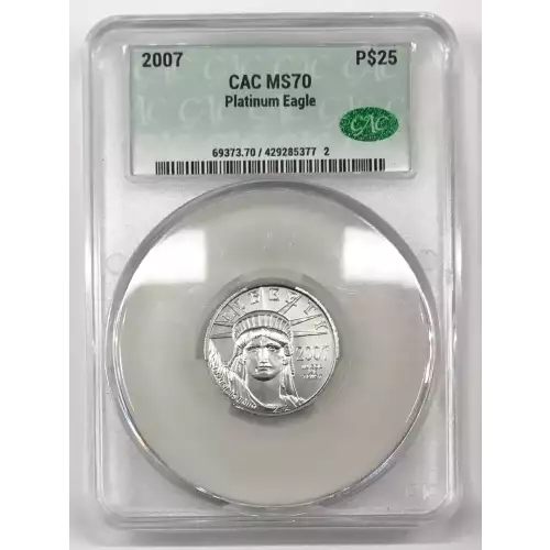 2007 Platinum Eagle P$25 (4)