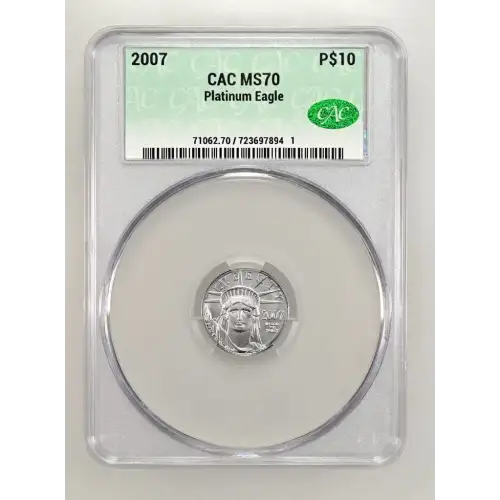 2007 Platinum Eagle P$10 (2)