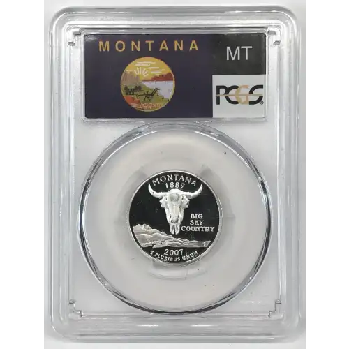 2007-S 25C Montana Silver, DCAM