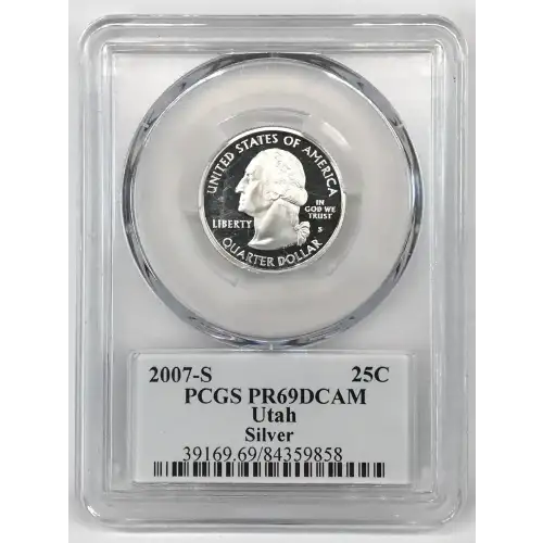 2007-S 25C Utah Silver, DCAM