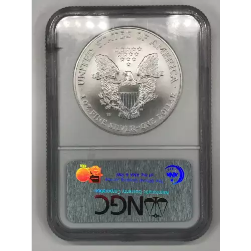 2007 W BURNISHED SILVER EAGLE EARLY RELEASES 