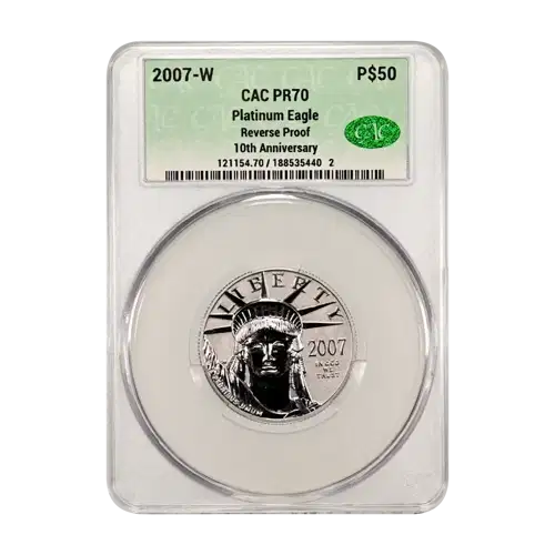 2007-W Platinum Eagle P$50 Reverse Proof (Proof) (2)