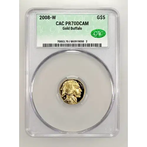 2008-W Gold Buffalo G$5 DCAM (Proof) (2)