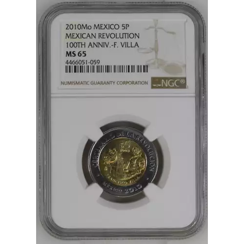 2008Mo MEXICAN REVOLUTION 100TH ANNIV.-F. VILLA  (2)