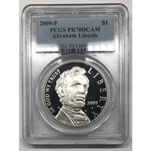2009-P $1 Abraham Lincoln, DCAM