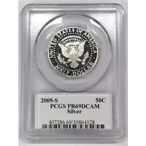 2009-S 50C Silver, DCAM